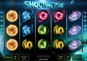 Shooting Stars gratis Novomatic