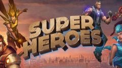 super heroes logo