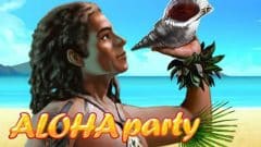 aloha party logo