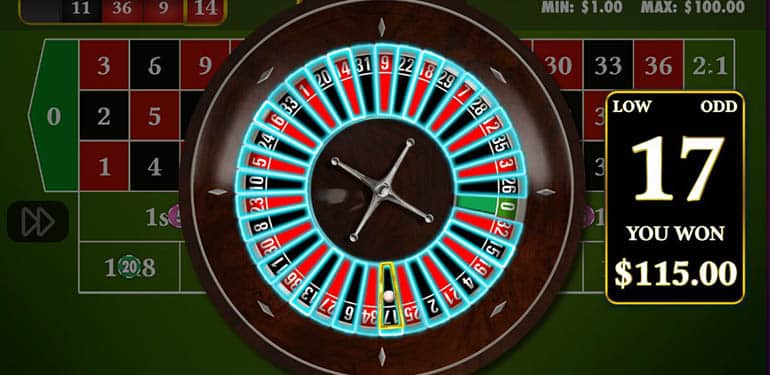 roulette pragmatic win