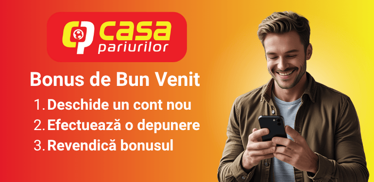img rep bonus de bun venit cas apariurilor pasi nou