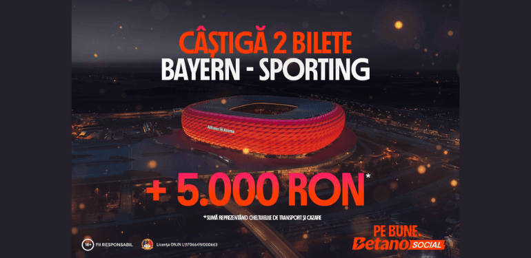 Campanie Sporting cu Betano Social